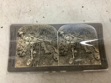 Dead Soldiers vintage photograph(3.5in.x7in.)