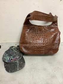 Trump hat and decorative purse