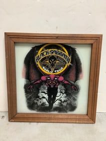 Black Sabbath World Tour framed print(14in.x14in.)