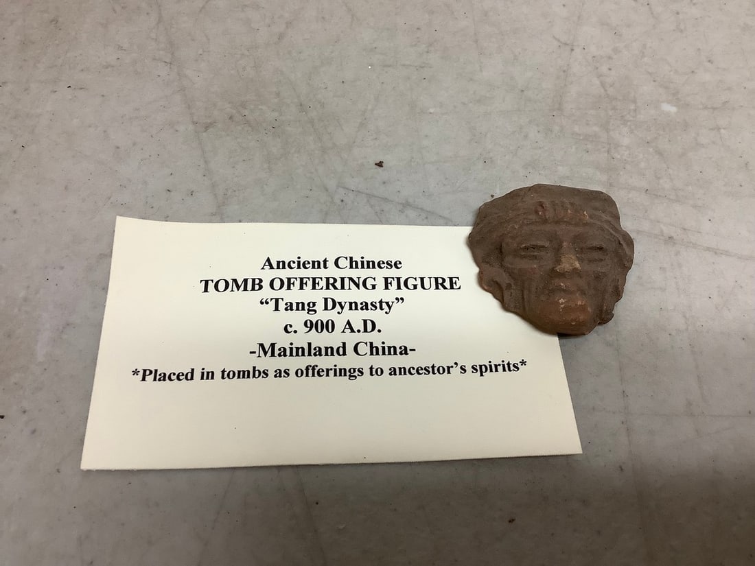 Ancient Chinese Tomb Offering Figure Tang Dynasty(c.900 A.D.) (1 of 1)