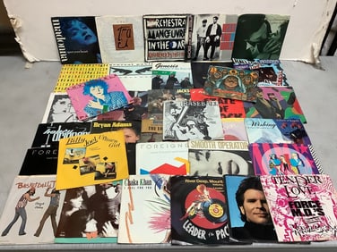 Vintage 45's(Steve Winwood, Pet Shop Boys, and more)