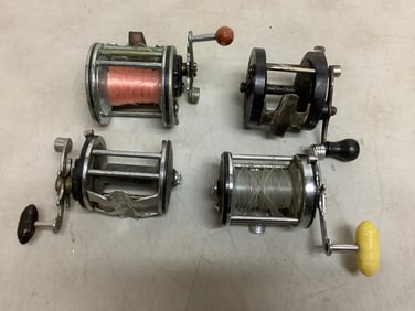 Vintage fishing reels
