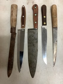 Vintage Knives - some stainless steel(Longest - 15in)