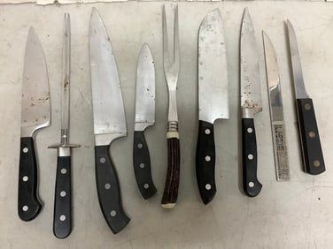 Vintage Knives - some stainless steel(Longest - 13in)