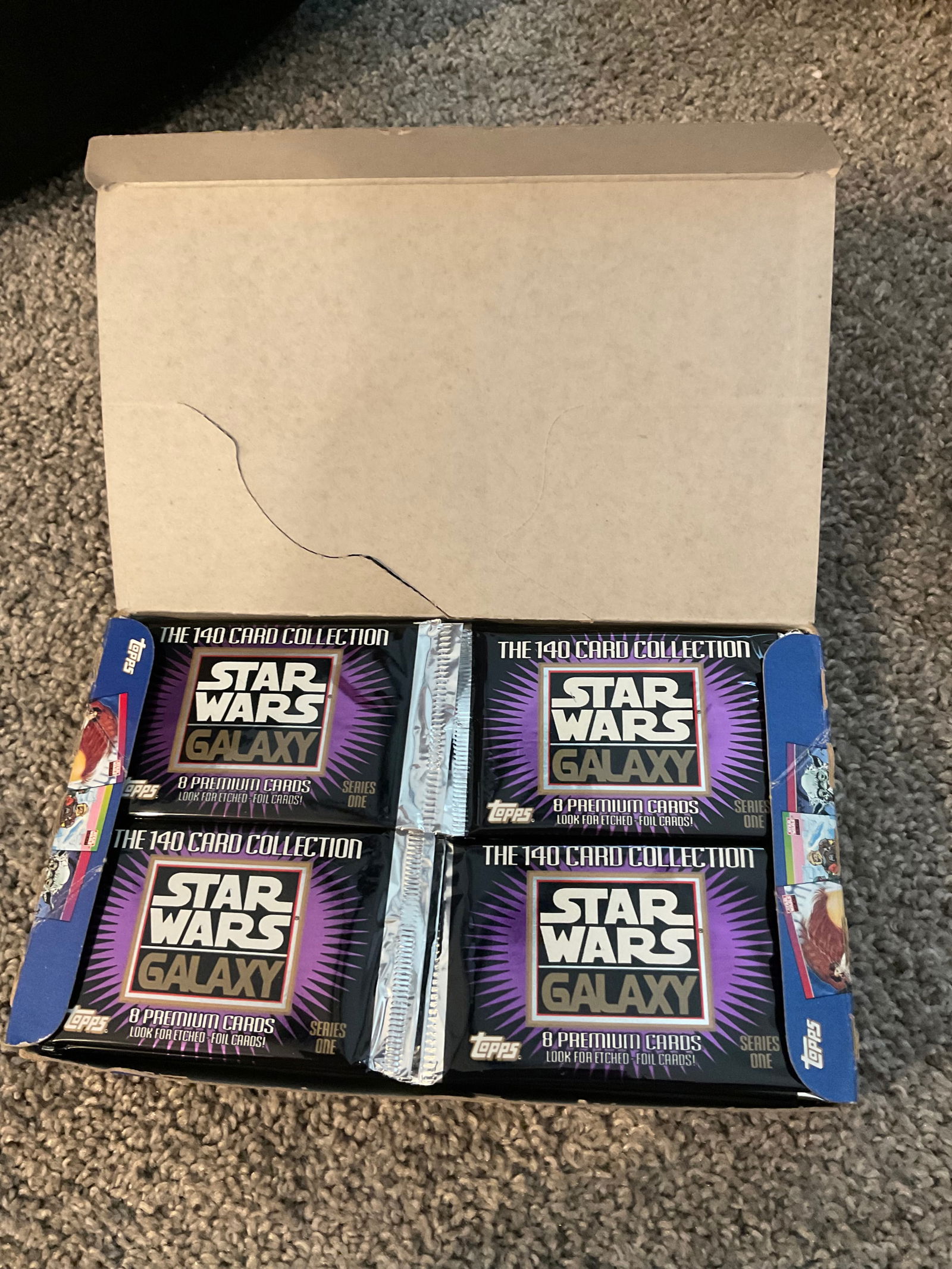 1993 Topps Star Wars Galaxy Trading Cards with Sealed Card Packs (1 of 1)