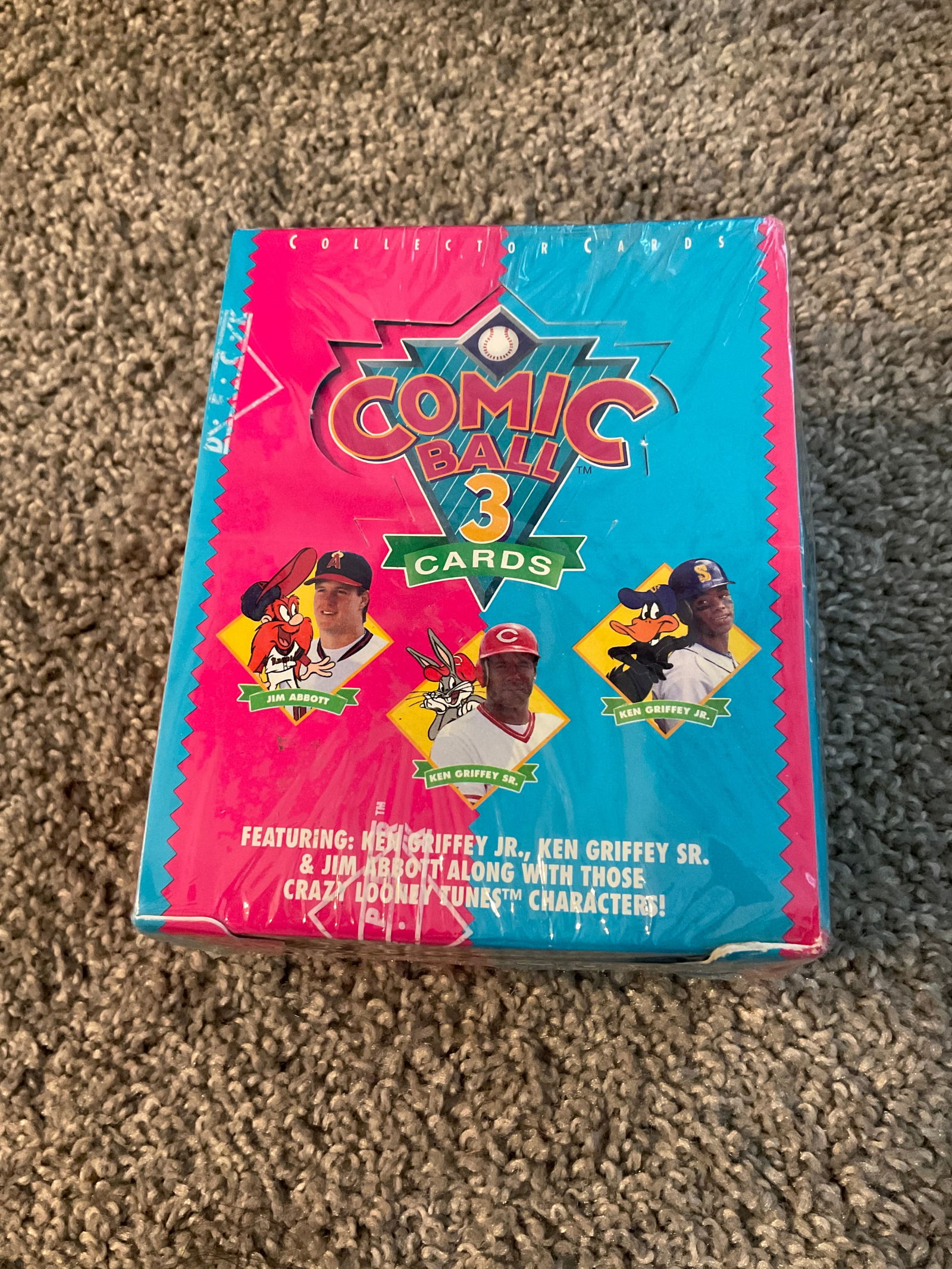 1992 Upper Deck Comic Ball 3 Trading Cards Sealed (1 of 1)