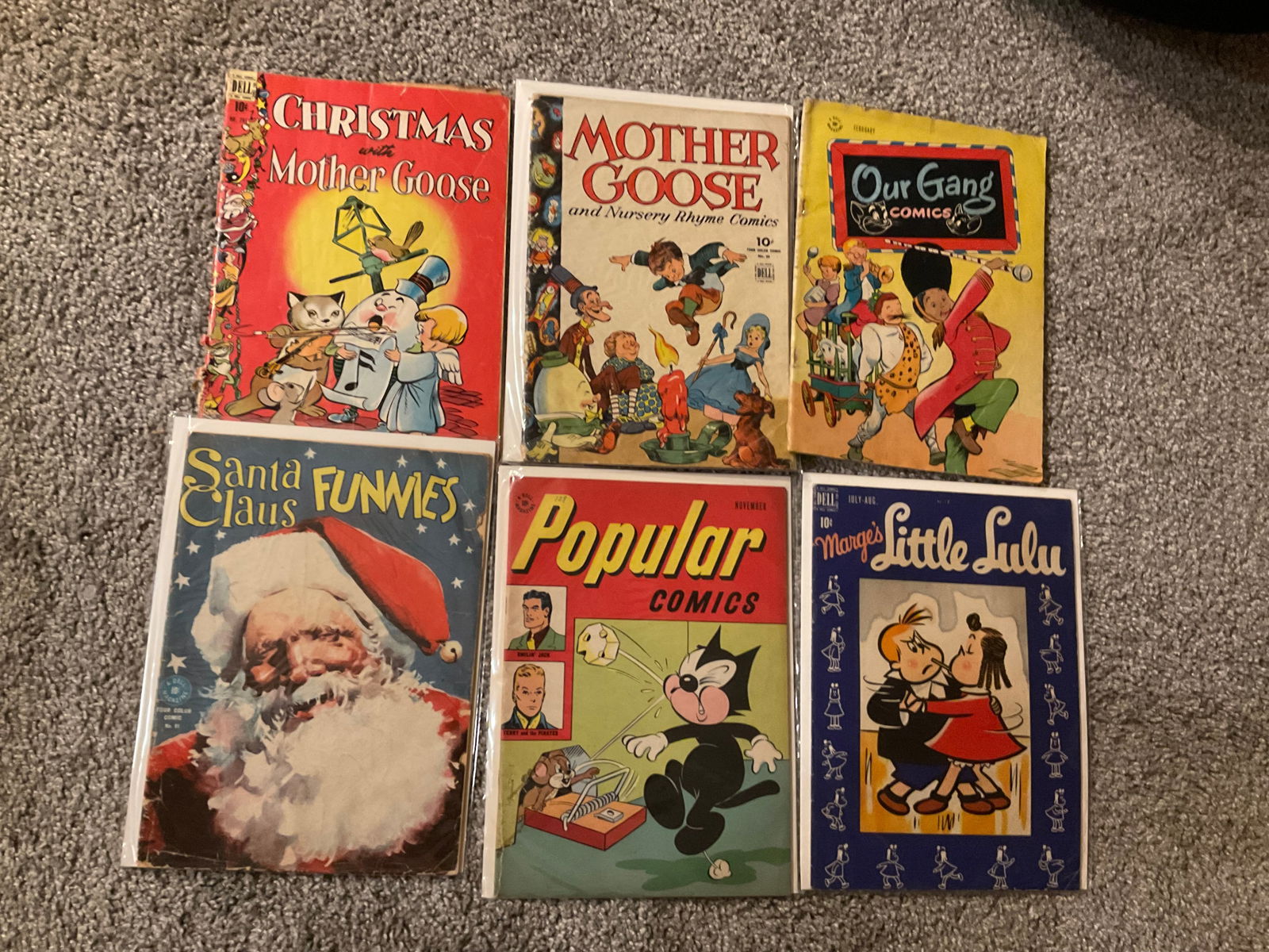 lot of vintage 10 cent comics (1 of 1)