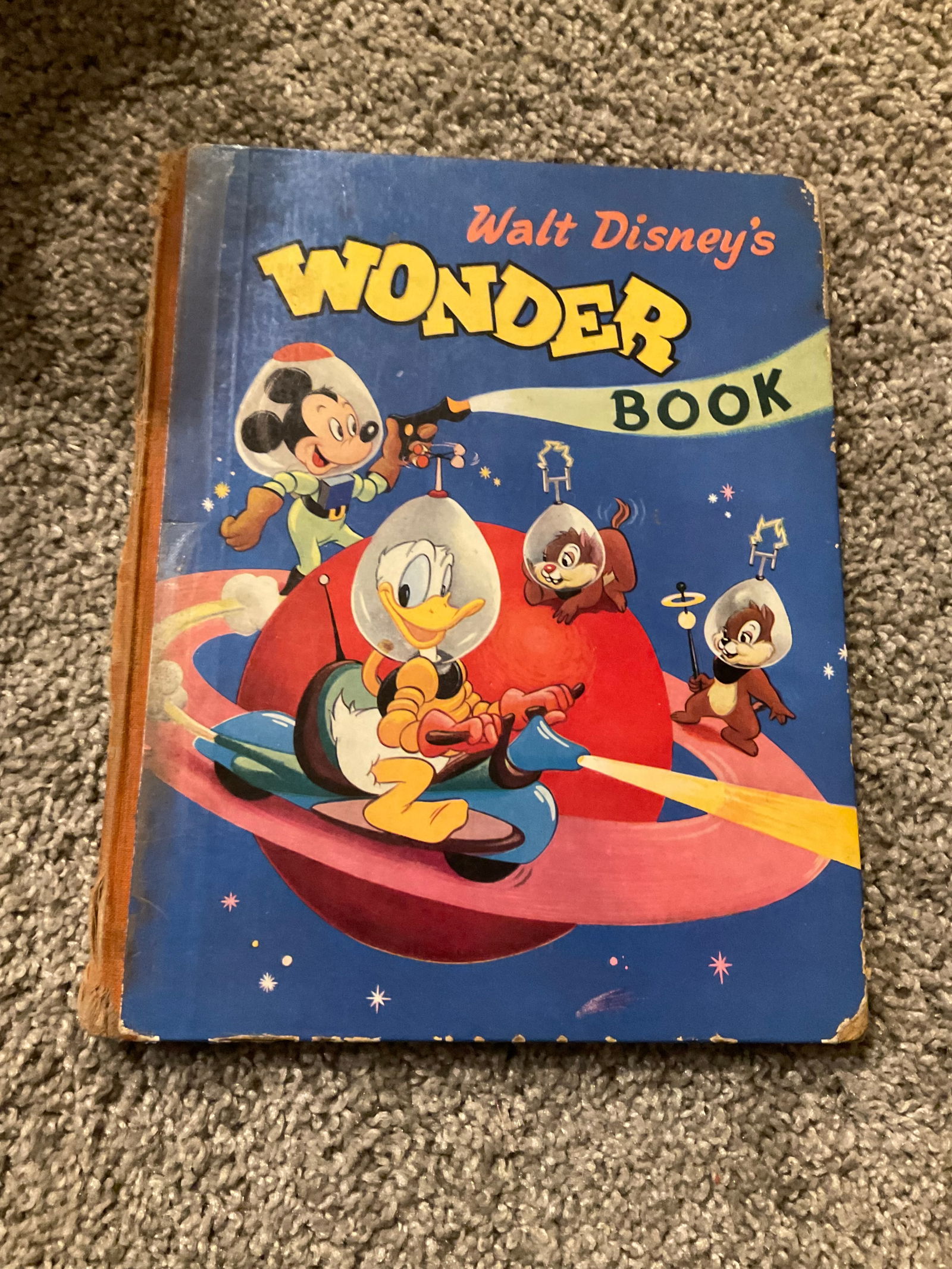 Walt Disney's Wonderbook vintage children's book (1 of 1)