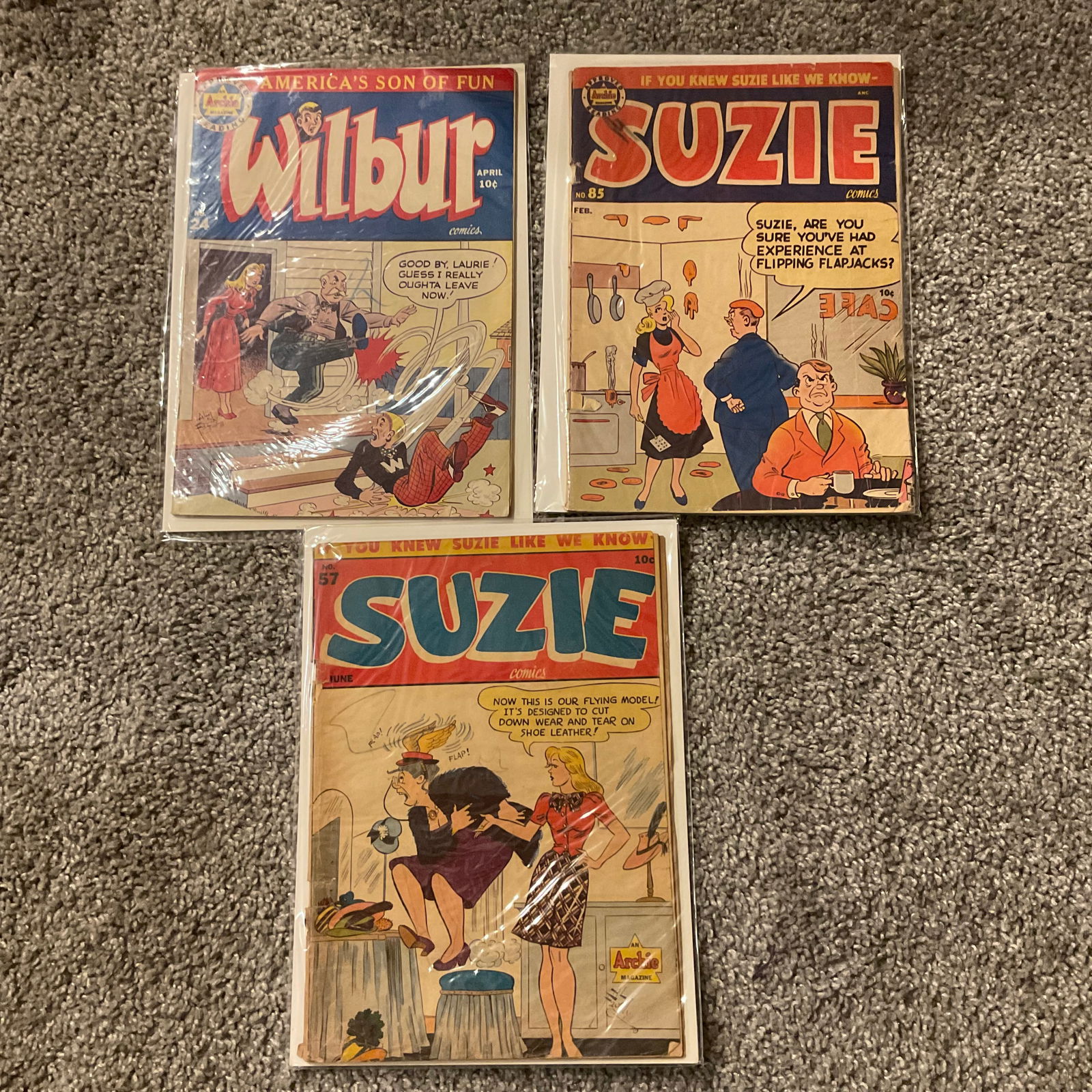 lot of vintage 10 cent comics (1 of 1)