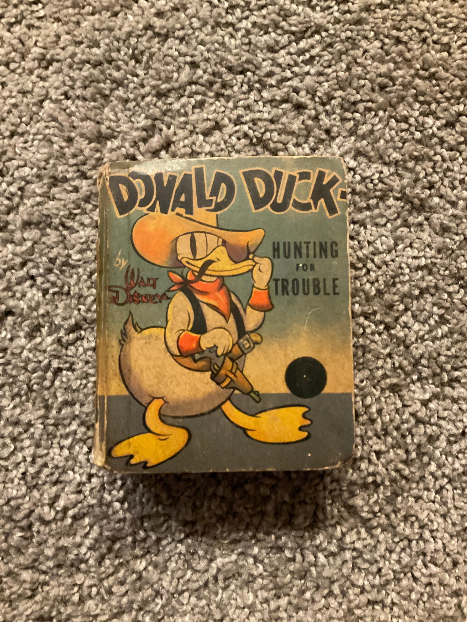1938 Donald Duck Hunting for Trouble by Walt Disney: 1938 Donald Duck Hunting for Trouble by Walt Disney