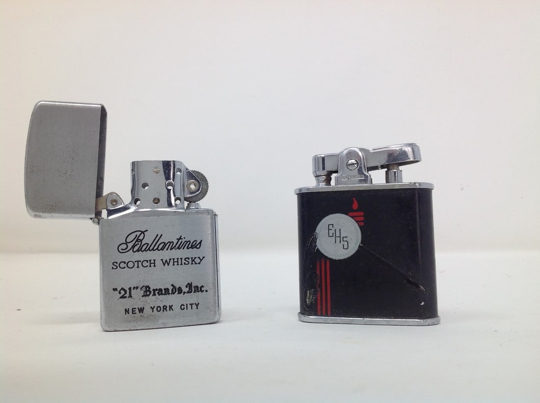 Zippo Lighters – Ronson Vanguard and Ballantines Scotch Whiskey: Zippo Lighters – Ronson Vanguard and Ballantines Scotch Whiskey