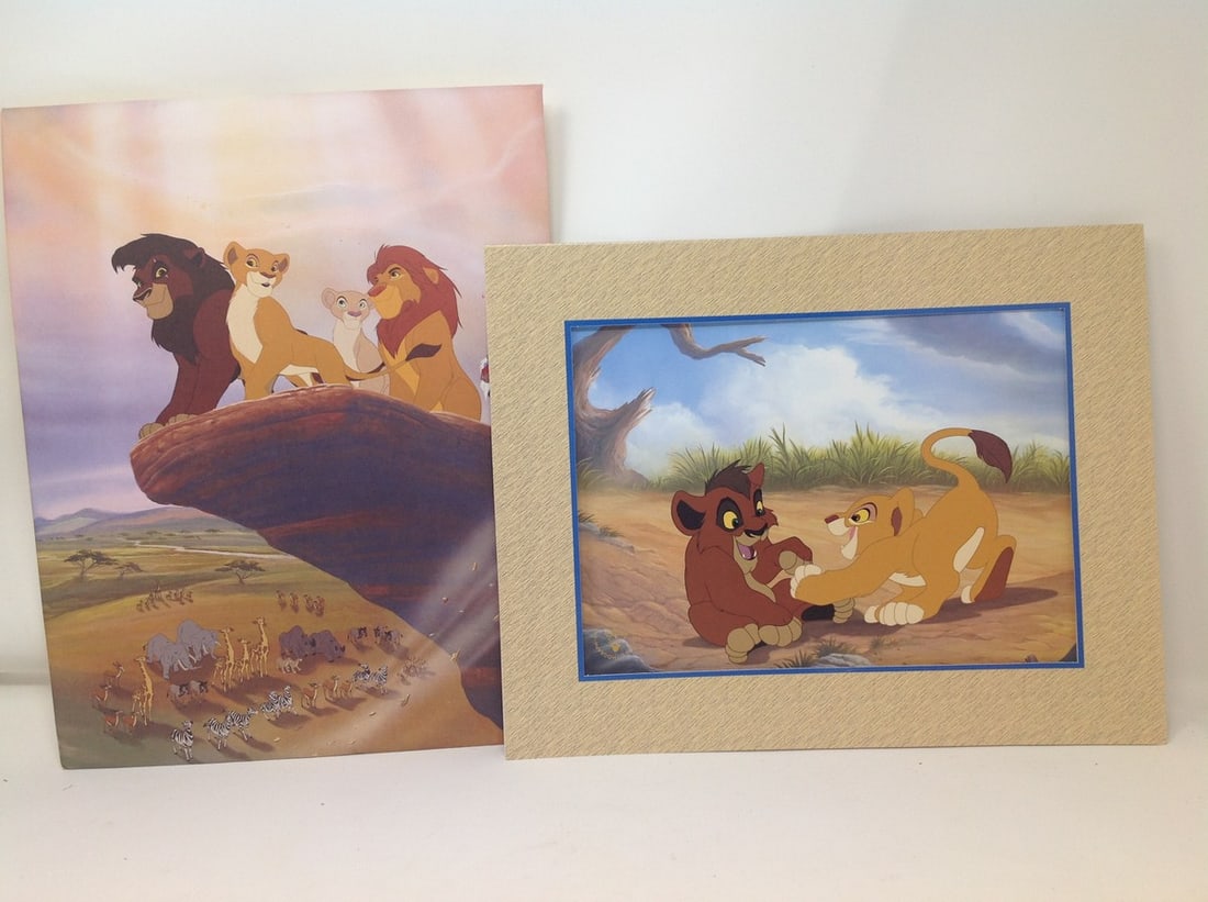 Disney Lion King II – Simbas Pride Exclusive Commerative Lithograph with Envelope 11?? x 14 (1 of 1)