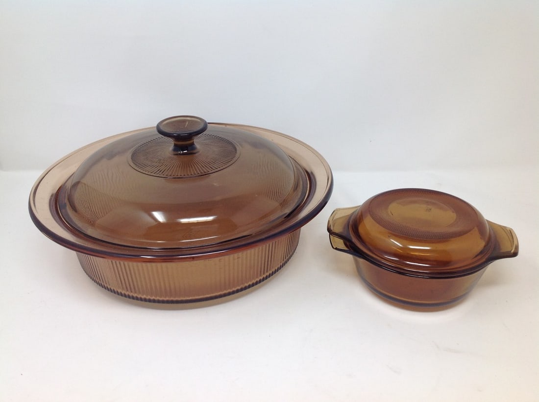Lot of 2 Amber Visionware 11?? and 5: Lot of 2 Amber Visionware 11” and 5”