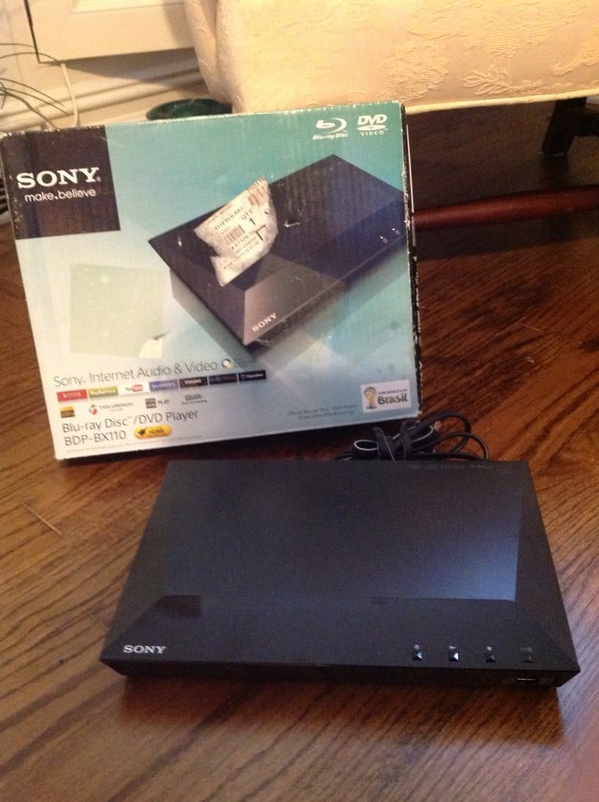 Sony Blue-Ray Disc/DVD player BDP-BX110 used (1 of 1)