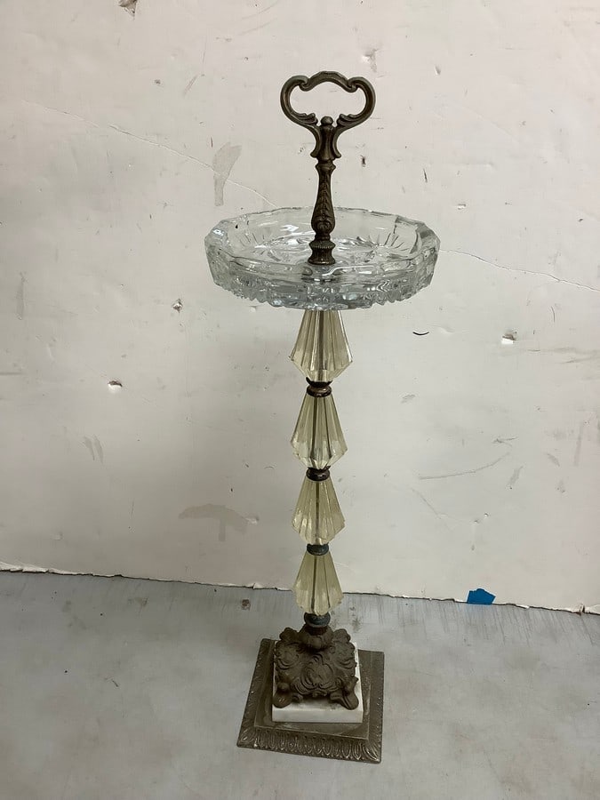 Vintage ashtray(27in.tall): Vintage ashtray(27in.tall)