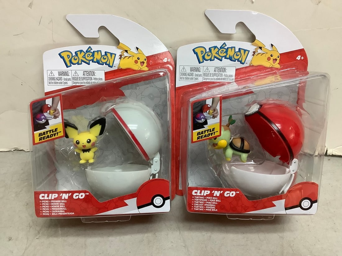 Pokemon Clip n go figures(new in box-2 total) (1 of 1)
