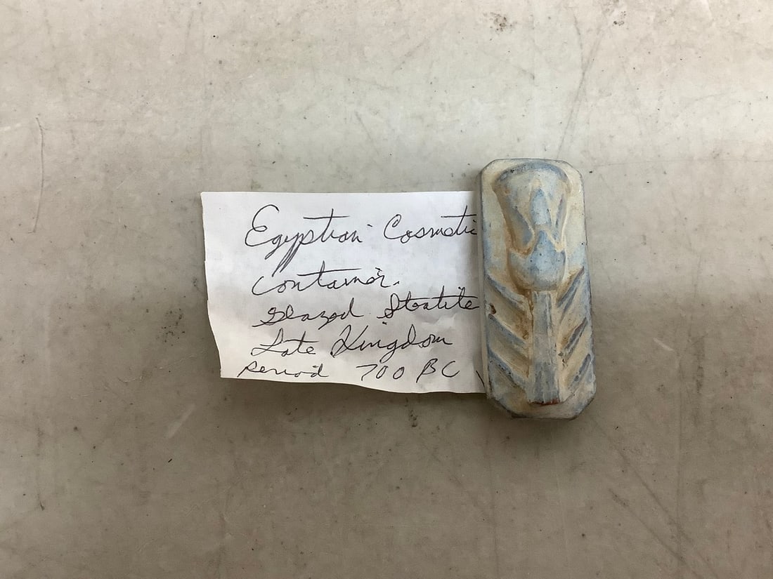 Egyptian cosmetic container(700 BC) (1 of 1)