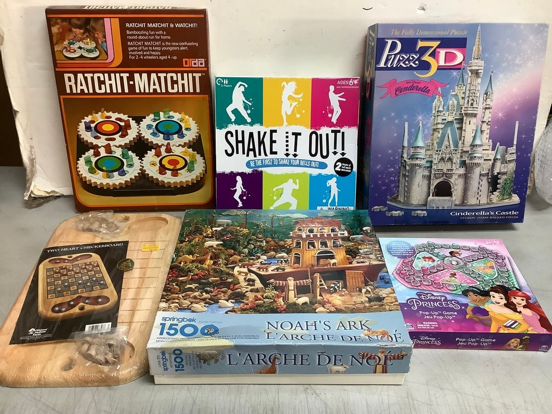Disney Princess pop up game, Cinderella 3-D puzzle, Ratchit-Matchit game, and more: Disney Princess pop up game, Cinderella 3-D puzzle, Ratchit-Matchit game, and more
