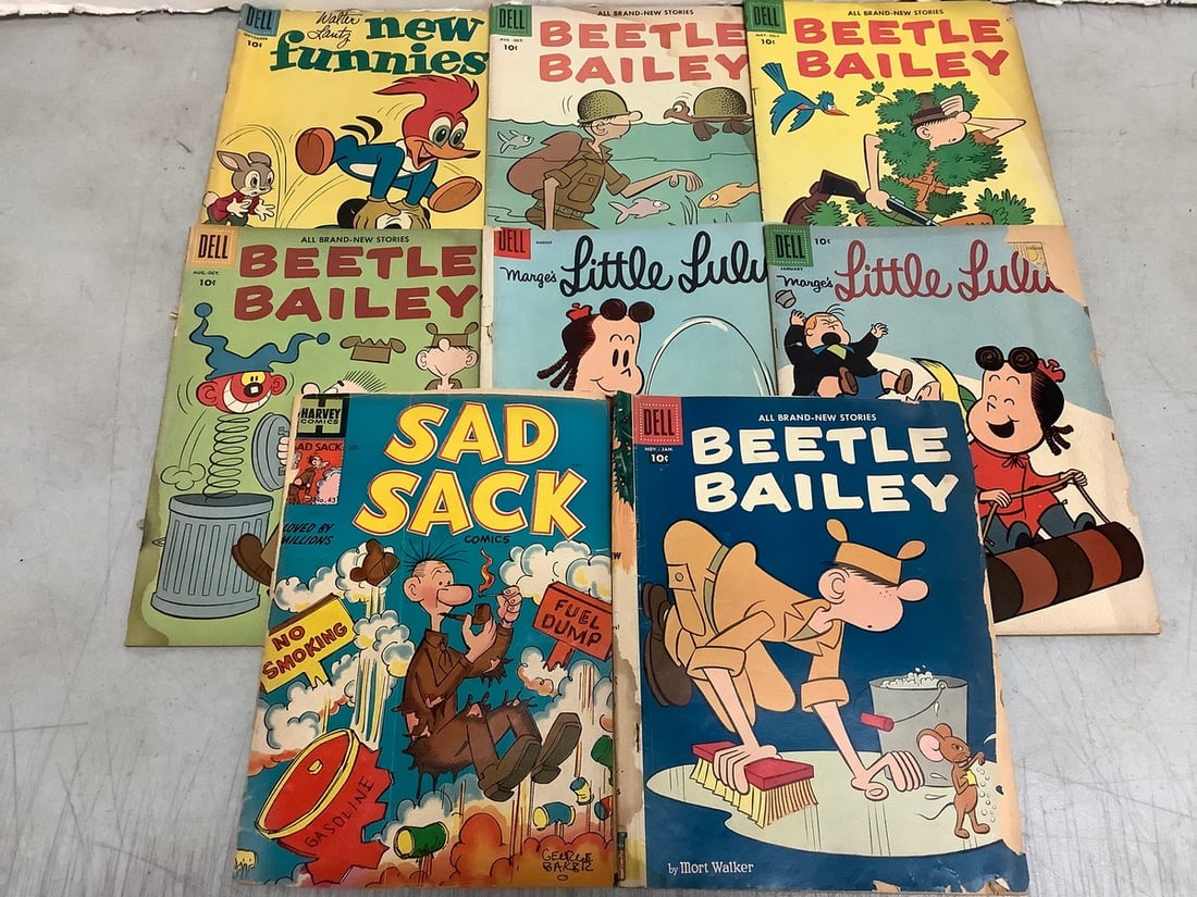 Vintage comic books(Beetle Bailey, Sad Sack, and more) (1 of 1)