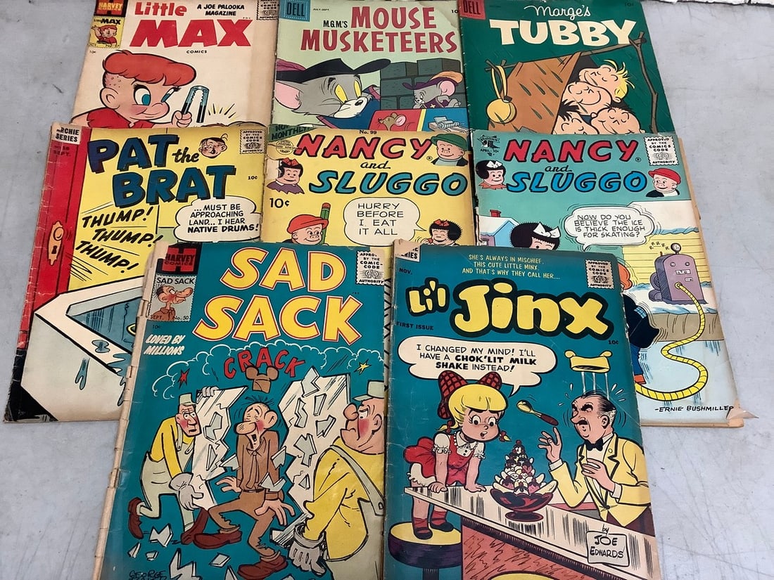 Vintage comic books(Little Max, Sad Sack, Pat the Brat, and more) (1 of 1)