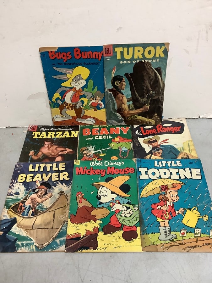 Vintage comic books(Turok, Bugs Bunny, Little Iodine, and more) (1 of 1)