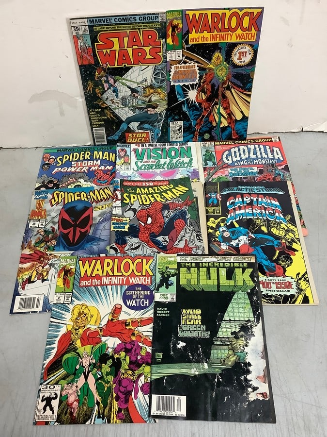 Vintage comics(Star Wars, Warlock, The Incredible Hulk, and more) (1 of 1)