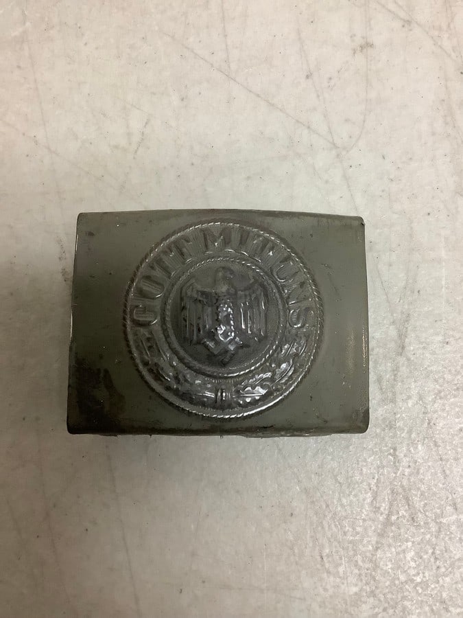 Nazi belt buckle: Nazi belt buckle