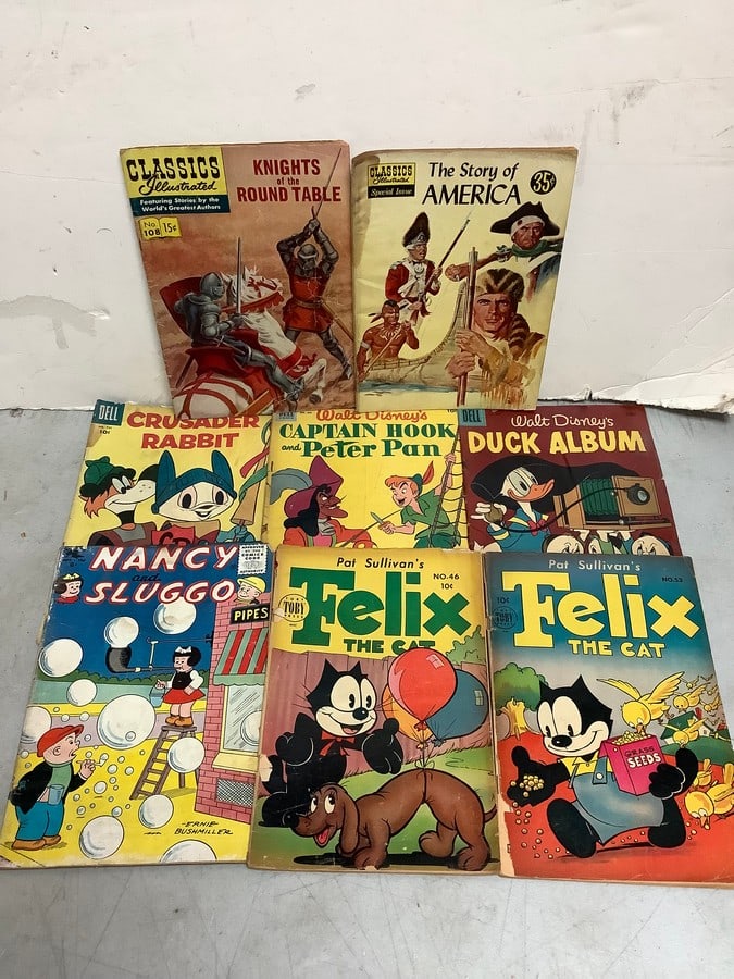 Vintage comics(Felix the Cat, Crusader Rabbit, and more) (1 of 1)