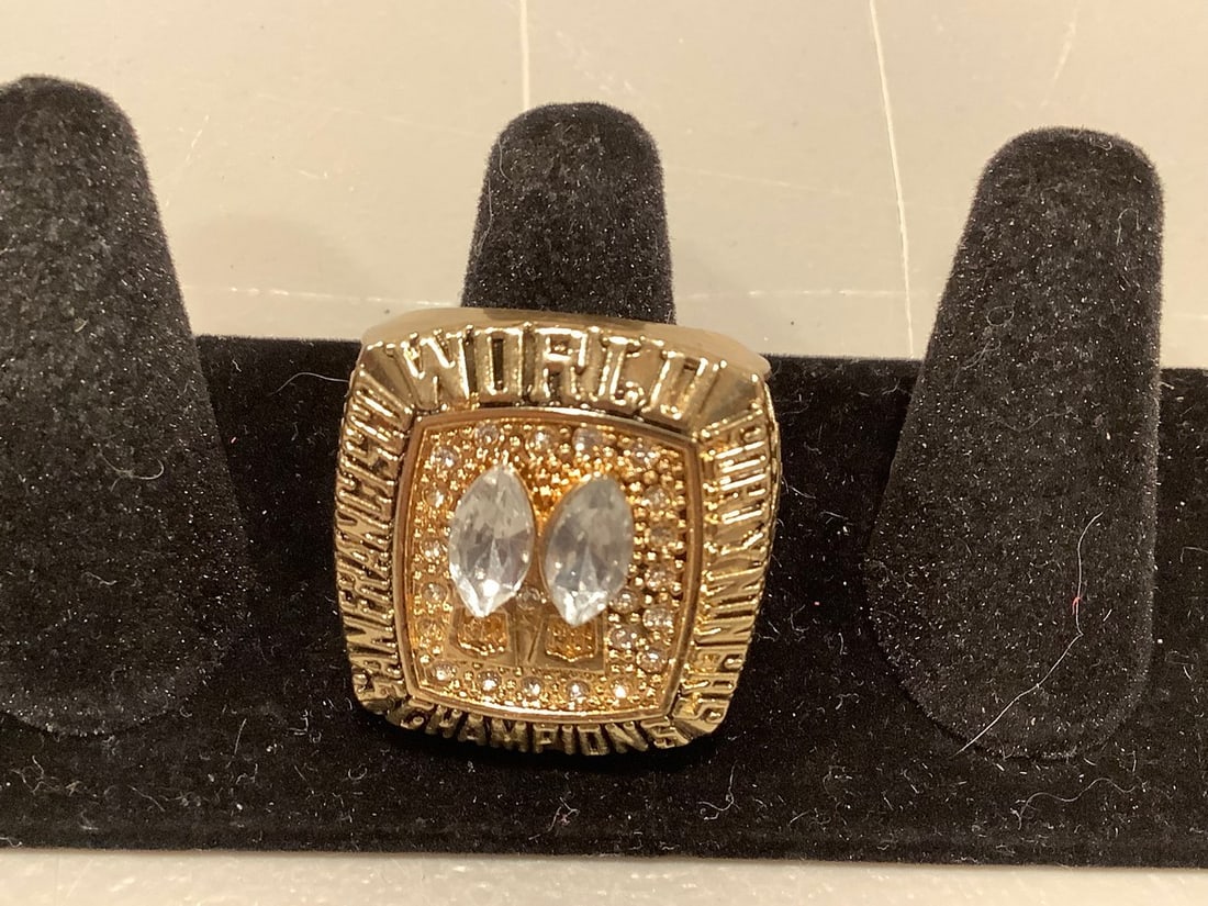 Montana Superbowl XVI XIX replica ring (size 9.5) (1 of 1)
