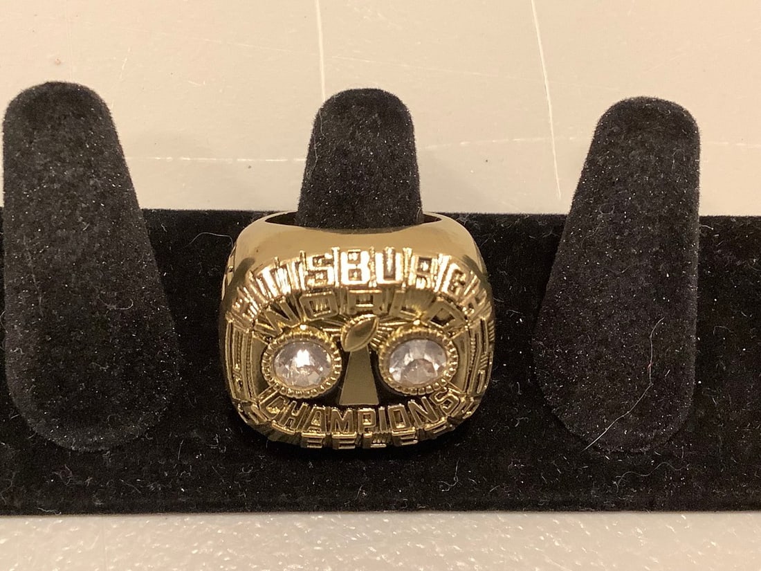 Harris Steelers Superbowl X replica ring(size 10) (1 of 1)