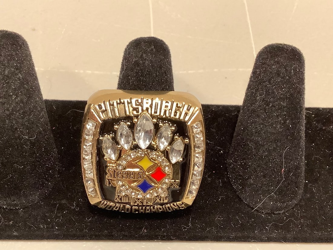 XL Superbowl Steelers Seahawks Hines Ward replica ring(size 11) (1 of 1)