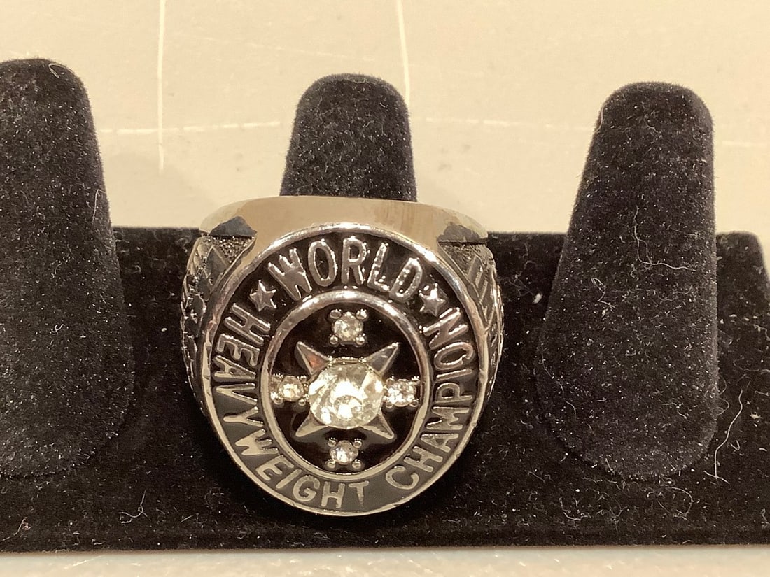 1952 Margiano Rocky Heavyweight World Champion replica ring(size 12) (1 of 1)