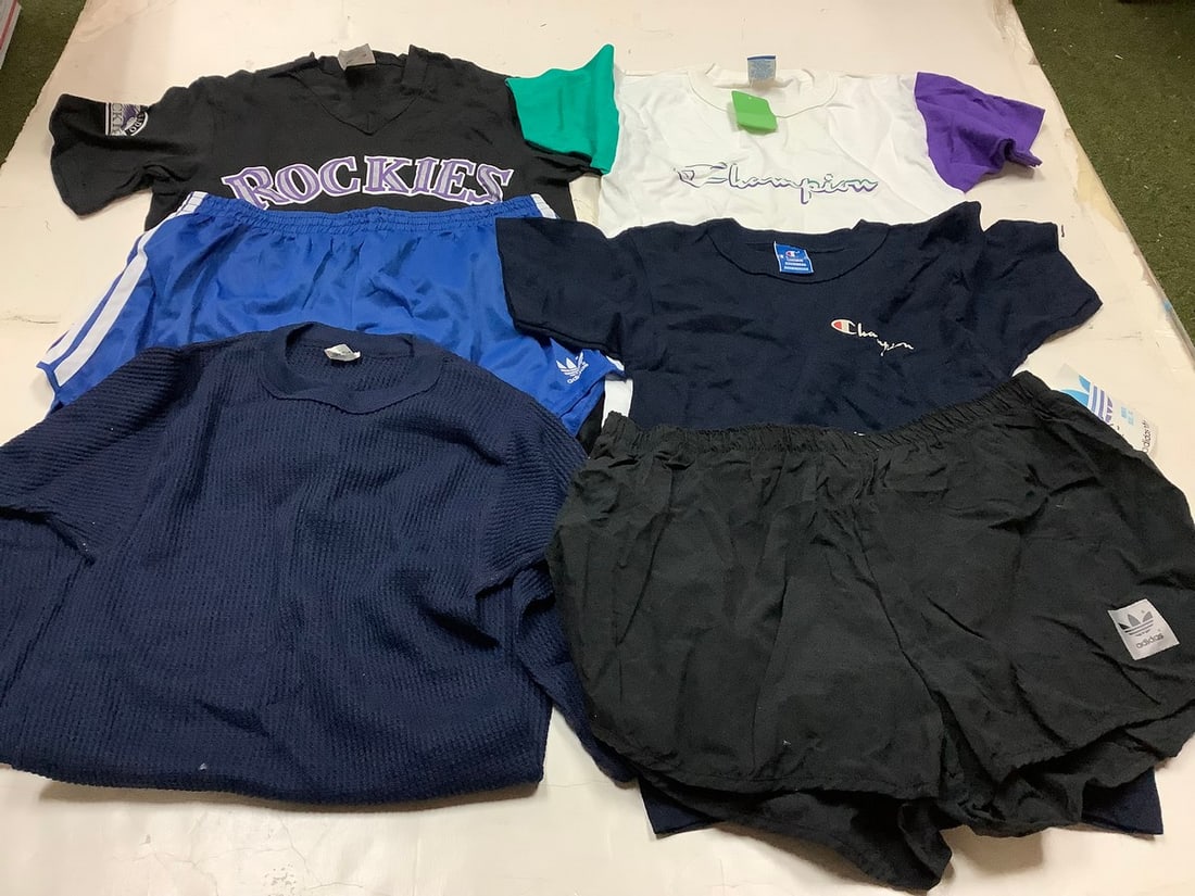 Vintage workout clothing(various sizes-Adidas, Champion, Majestic Athletic, and more): Vintage workout clothing(various sizes-Adidas, Champion, Majestic Athletic, and more)