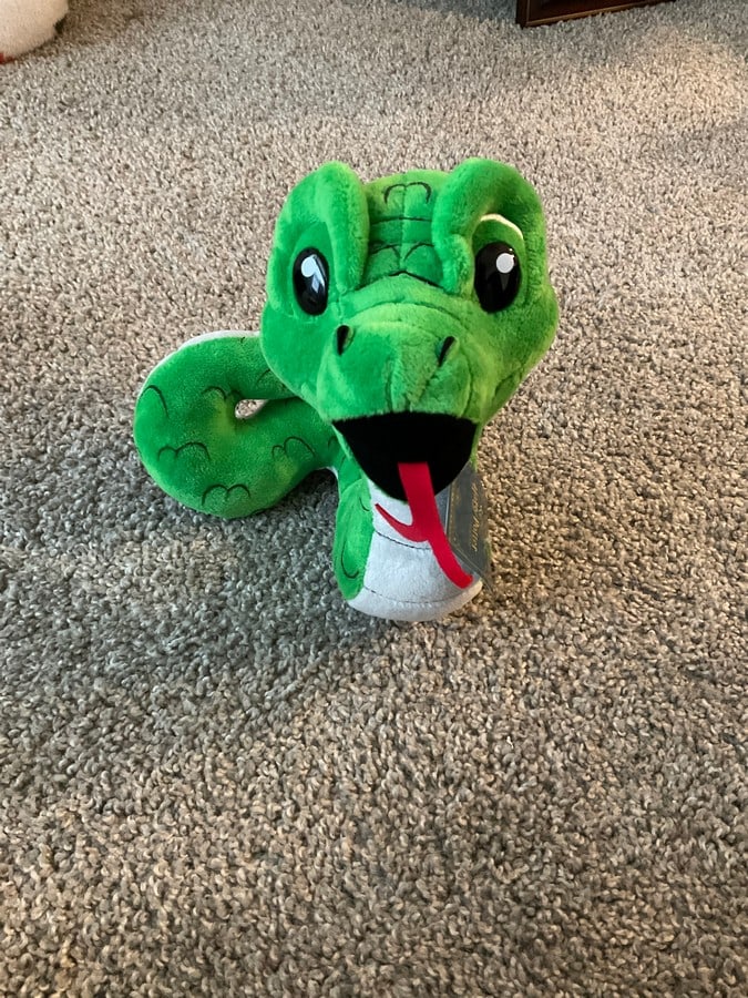 Silvering Snake Mascot Plush from Universal Orlando: Silvering Snake Mascot Plush from Universal Orlando