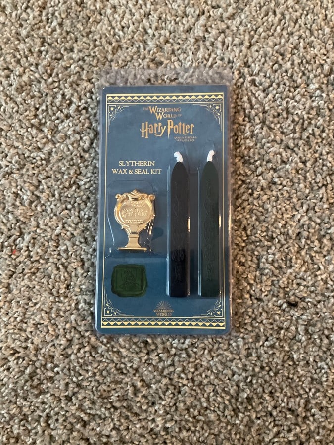 Harry Potter Slytherin Wax & Seal Kit from Universal Orlando (1 of 1)