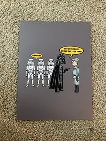 WDW graphic Tee Stormtroopers and Darth Vader
