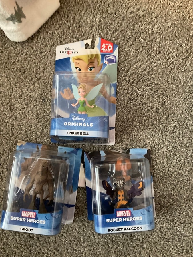 Lot of 3 Disney Infinity Figures (1 of 1)