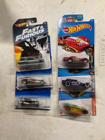 Lot of 6 Hot Wheels