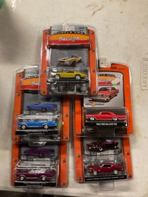Lot of 5 Muscle Car Garage diecast cars