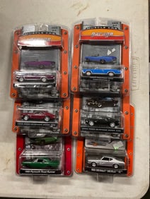 Lot of 6 Muscle Car Garage diecast cars