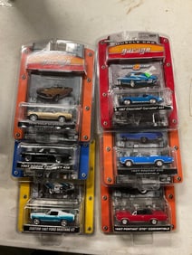 Lot of 6 Muscle Car Garage diecast cars