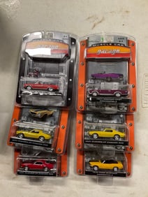 Lot of 6 Muscle Car Garage diecast cars