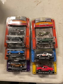 Lot of 6 Muscle Car Garage diecast cars