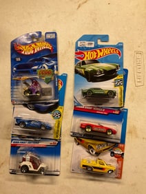 Lot of 6 Hot Wheels