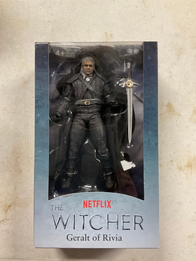 McFarlane Toys The Witcher Geralt of Rivia Figure: McFarlane Toys The Witcher Geralt of Rivia Figure