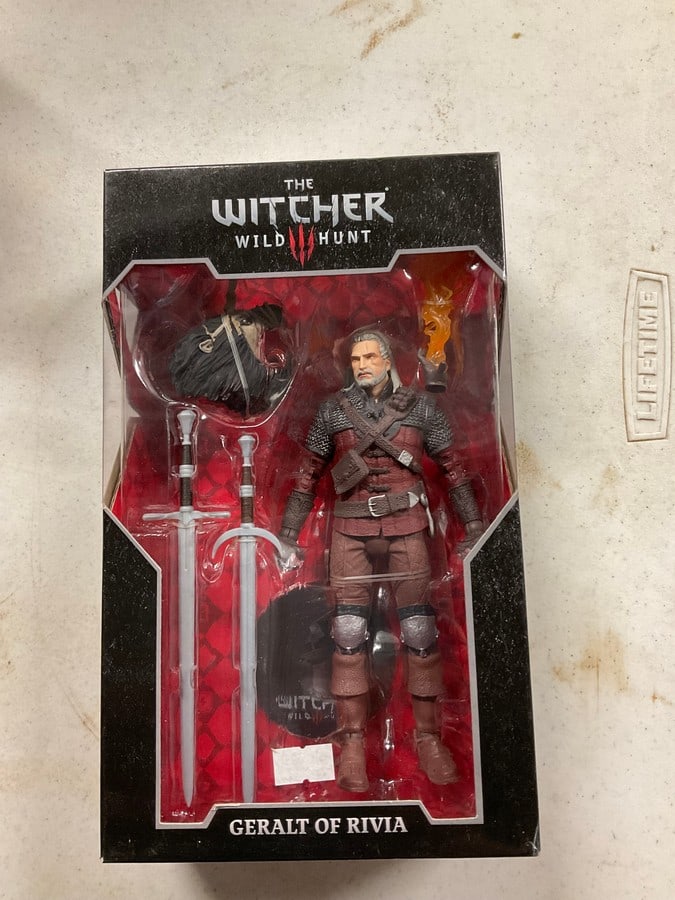 The Witcher Wild Hunt Geralt of Rivia Figure: The Witcher Wild Hunt Geralt of Rivia Figure