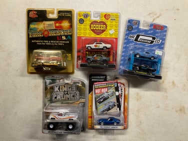 lot of various cars new in the package