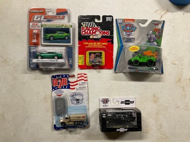 lot of various cars new in the package