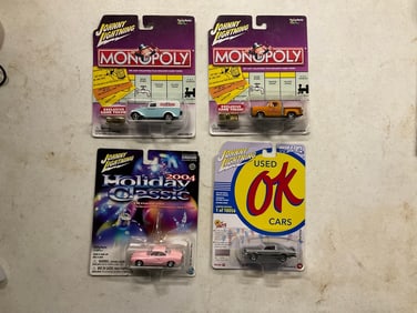lot of johnny lighting cars new in the package
