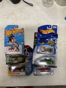 Lot of 6 hot wheels diecast cars